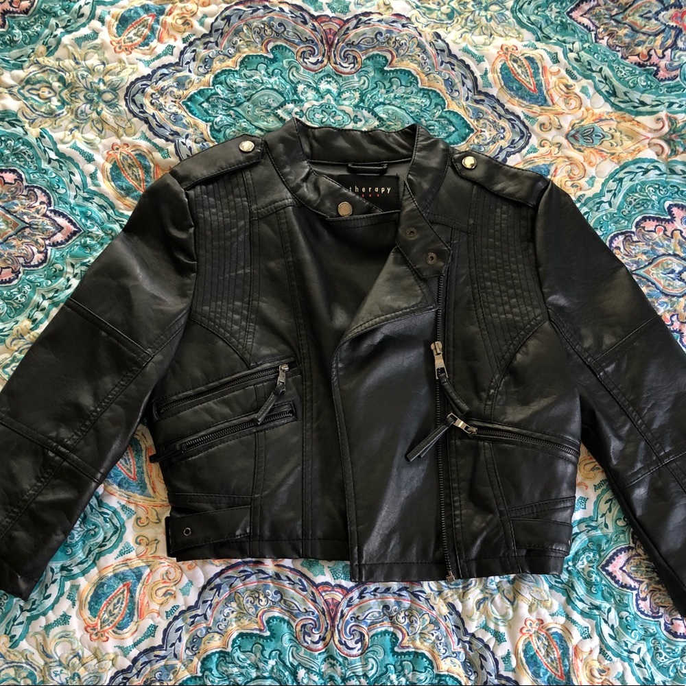 Leather jacket